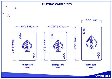 standard deck of cards size|Playing Card Sizes and Guidelines .